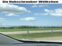 Ein Hubschrauber- W�lkchen