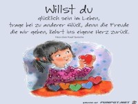 Willst du glücklich sein im Leben