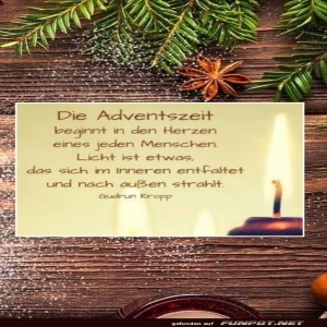 herz-Bild: Die Adventszeit