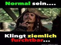 Normal sein klingt furchtbar