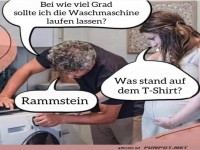 Lustiger Waschmaschinen-Dialog