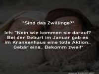 Zwei auf einen Streich!