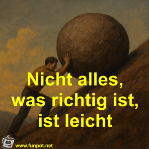 Nicht-alles,-was-richtig-ist,-ist-leicht.png von Fossy