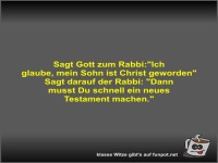 Sagt Gott zum Rabbi