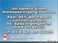 Waldspaziergang-machen