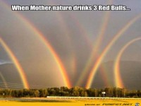 Regenbogen beim Hurrican