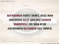 Aufr�umen