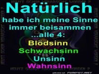 Alle Sinne beisammen