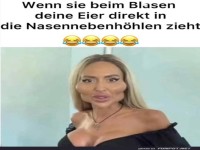 Lustiger Ausdruck im Gesicht