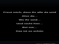 Humorvolle Abwesenheit