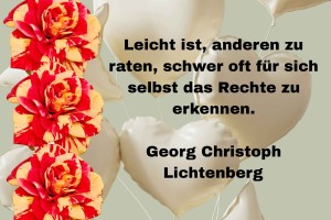 herz-Bild: Leicht ist, anderen zu raten
