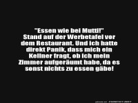 Nostalgische Restaurant-Werbung