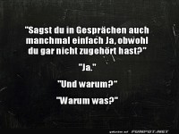 Konversation auf Autopilot aktiviert!