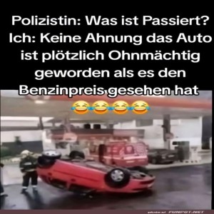 fun-Bild: Ohnmacht am Zapfhahn!