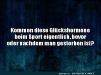 Sport: Spa� oder �berlebenskampf?