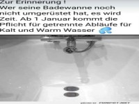 Doppelt h�lt besser in der Badewanne!