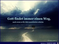 Gott findet immer