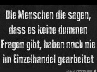 Dumme Fragen
