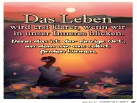 Das Leben wird erst klarer