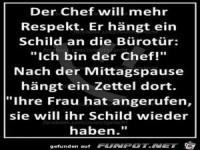 Ich bin der Chef