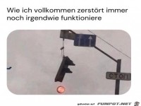 Zerst�rt aber funktionsf�hig