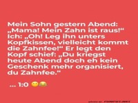 Zahnfee-Logistik versagt!