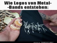 Logos von Metalbands