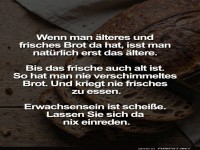 Altes Brot, neue Erkenntnisse!