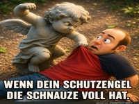 Schutzengel mit Wut im Bauch