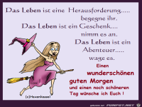 Das Leben ist eine Herausforderung