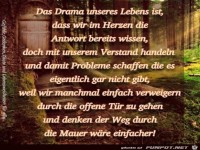 Das Drama unseres Lebens