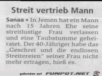 Streit vertrieb Mann