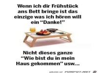 Wenn ich dir Fr�hst�ck ans Bett bringe