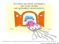 gr�ndlich ausmisten