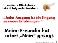 Ausgang ist auch Eingang