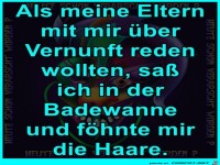 Ueber Vernunft reden