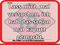 Zweiter Versuch