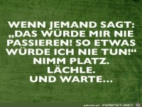 Nimm Platz und l�chle