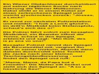 ein Wiener Obdachloser durchst�bert.......