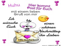 Hier kommt Post fuer euch