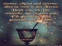 Sonne Mond und Sterne
