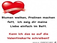 Valentinstagskarte