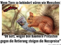 Wenn Tiere wie Menschen wren