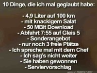 10 Dinge, die ich mal geglaubt habe