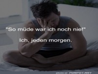 Morgendliche M�digkeit �berwinden