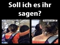 Unabsichtliche Tattoo-R�ckspiegelung