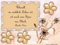 berall wo leben wirklich ist