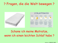 Matratzen-Philosophie: Schoner Schlaf, stabile Matratze?