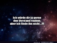 Verstand suchen im Weltall!
