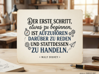 der erste schritt